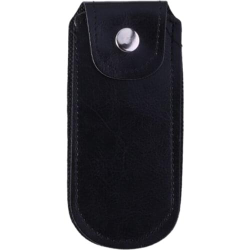 10 Holes Harmonica Case Artificial Leather Storage Bag With Buckle for Student