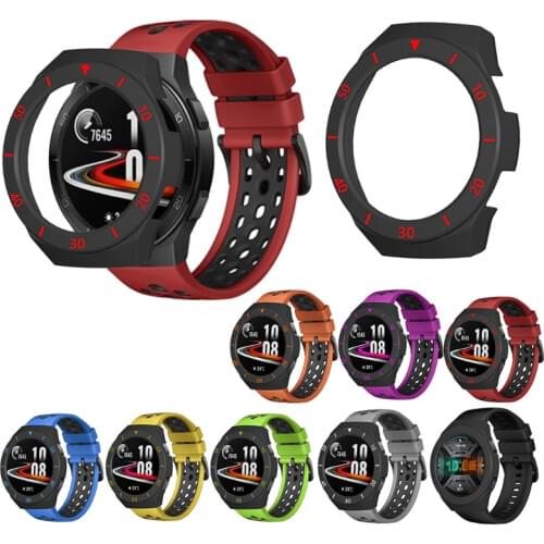 Colorful Protective Case- Cover for Hua-wei GT2e GT2 e Sport Case- Protector For Hua-wei GT 2e Smart Watch Accessories