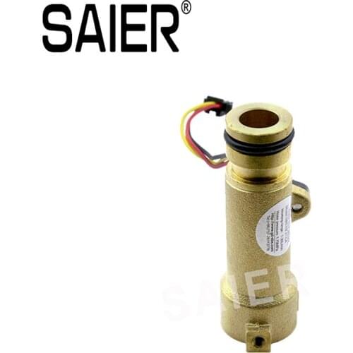 G 1/2 Brass Liquid Level Magnetic Hall Effect DN15 Flow Sensor Switch 1.25-30 L/Min for Water Heater SEN-HZ21CA