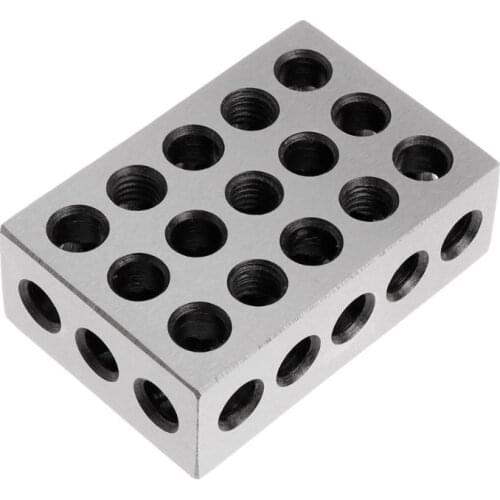 2pcs Hardened Steel Ultra Engineers Blocks Precision 1\" x 2\" x 3\" Milling Tool