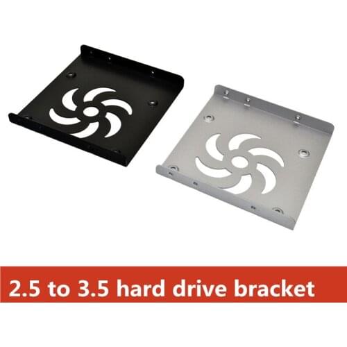 2.5 to 3.5 hard disk bracket 2.5 inch SSD solid state hard disk bracket metal thickened 2.5 inch hard disk frame