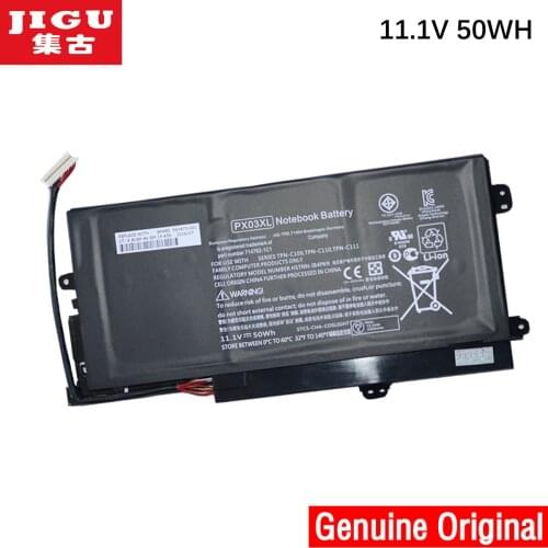 JIGU PX03XL TPN-C110 C111 Original Laptop Battery For Hp Envy TouchSmart M6 14 14-k001tx 14-k028tx