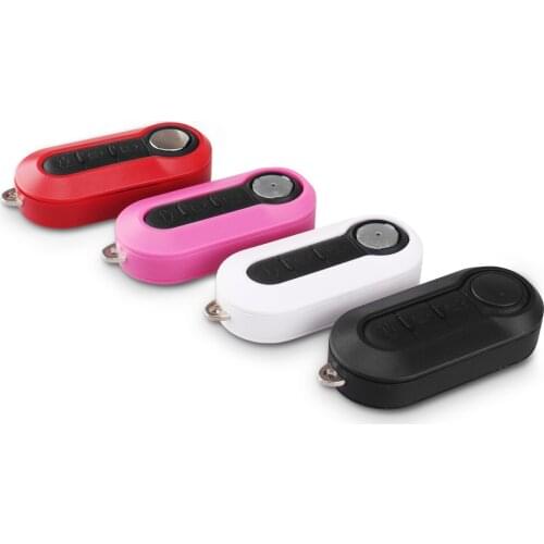 KEYYOU Flip Folding Remote Key Shell 3 Button for FIAT 500 Panda Punto Bravo Car Alarm Keyless Entry Fob COMBO Cover Uncut Blade