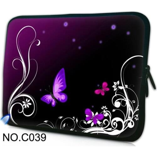 Butterflies Laptop Bag Sleeve Case Cover Notebook Pouch For MacBook Air Pro Lenovo HP Dell Asus 11 13 14 13.3 15 15.6 17 inch