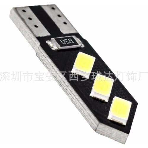 Led Decoding T10 6smd5630 License Plate Lamp, Side Lamp, Compartment Lamp 12V Car Accessories Car Led Light Clearance Sale Items