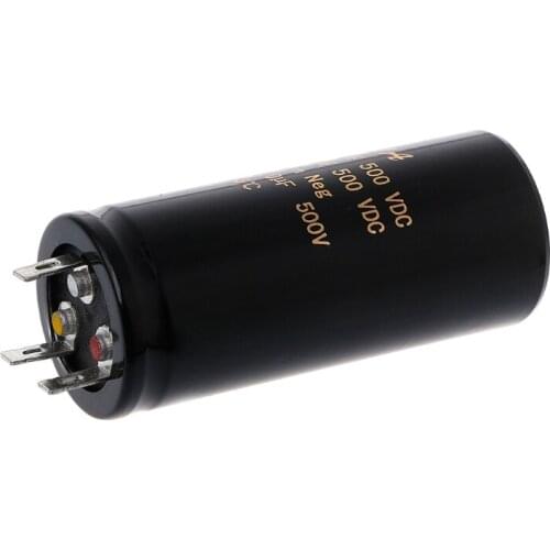 100+100uf,50+50uf,32+32uf,500V Electrolytic Double Amplifier Capacitors