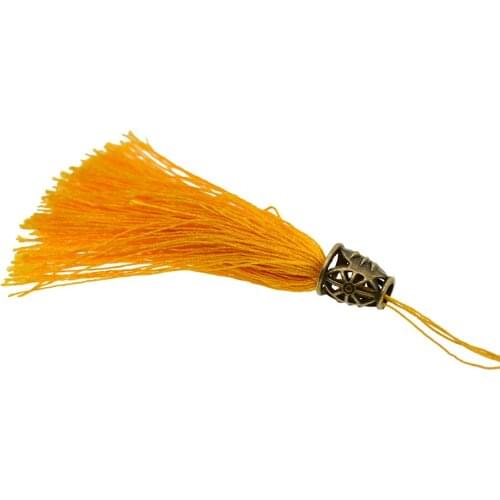 30 Ancient Bronze Evil Eye Cap Tassel End 13x11mm Bead Caps Jewelry Findings