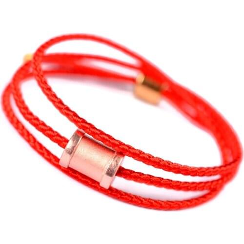 Hot Tibetan Buddhism 925 Sterling Silver Bracelets Braided Bracelet Cord Chain Chinese Knots Red Rope Buddhist Prayer Jewelry