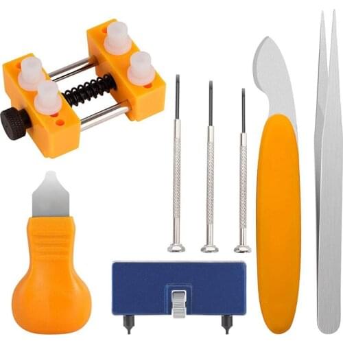 Watch Battery Replacement Tool Kit for Watch Back Case Remover and Opener 85LB