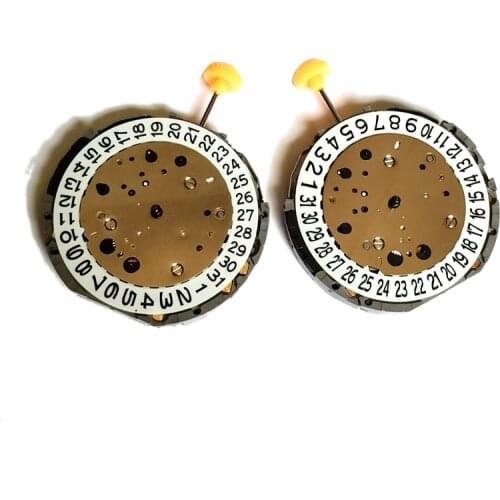 Watch Quartz Movement 6 Hands Date at 3/6 O'clock for Japan Miyota JS25 Watch Repair Parts Accessories With battery