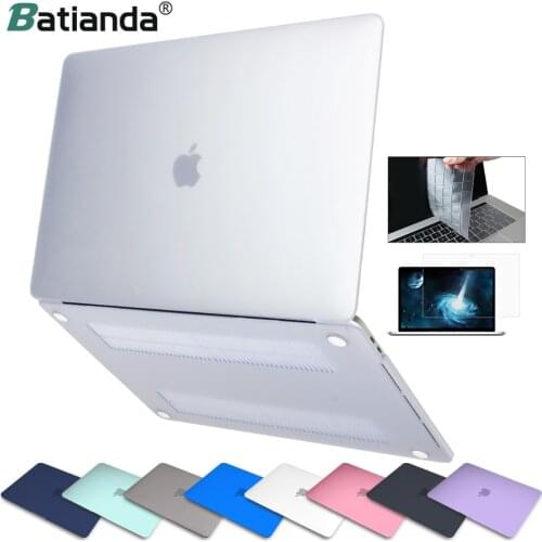 Batianda Laptop Case for Apple Macbook Pro 16 11 12 13 15 inch Sleeve Cover for macbook New Air 13 inch Keyboard Cover