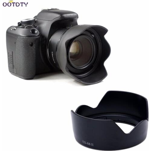 For ES-68 II Bayonet Mount Lens Hood For Canon EF 50mm f/1.8 STM Lens Petal