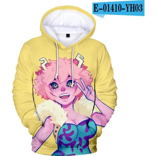 2021 Hot Boku No My Hero Academia Cosplay Costumes 3D Hoodies Men Women Sweatshirts Bakugou Todoroki Shoto Spring Autumn Coats