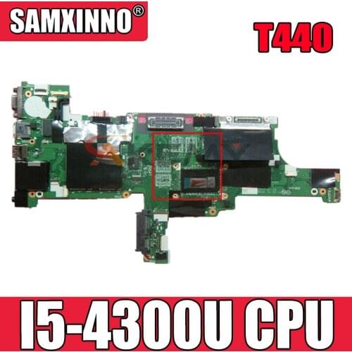 Laptop Motherboard For LENOVO Thinkpad T440 I5-4300U Mainboard Core SR1ED VIVL0 NM-A102
