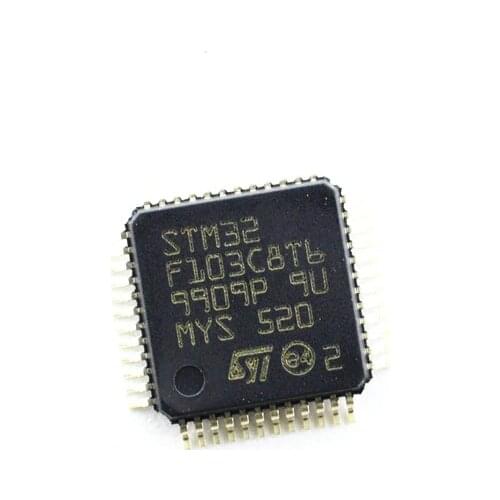MCU ARM IC LQFP-48 STM32F103C8T6 STM32F103C8T6TR 32-bit microcontrollers CORTEX M3 64 k flash STM32F103