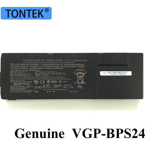 Genuine VGP-BPS24 Laptop Battery For Sony VAIO SVS13 SVS13115 SVS13117 SVS13118 SVS13119 SVS13123 SVS13125 SVS13126 VGP-BPL24