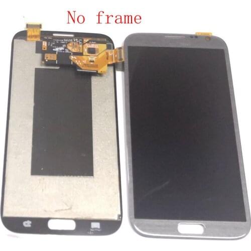 Original Refurblished For Samsung Galaxy Note 2 N7100 N7105 Lcd Screen+display+Touch Glass Assembly Replacement Amoled