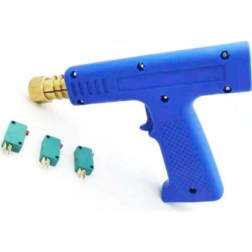 Blue spot welding gun with brass locking electrode spotter accessories for car body repair hand tools dent welder puller