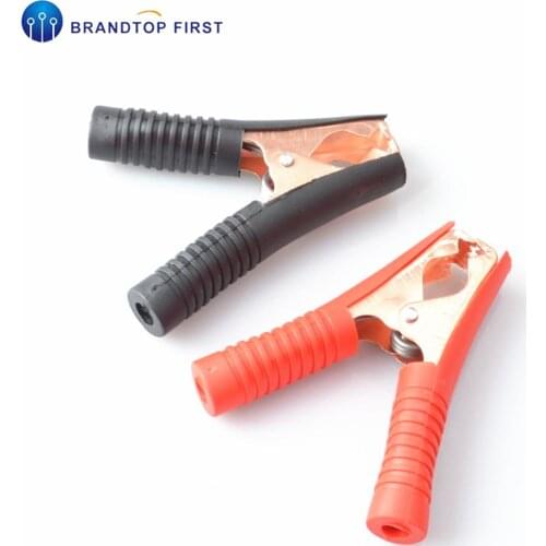 Promotion! 100a Car Alligator Clips Battery Clamps Crocodile Clip Red+Black