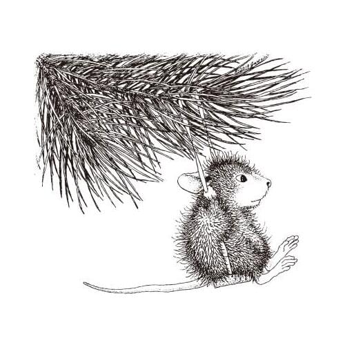 Mouse Transparent Clear Silicone Stamp/Seal for DIY scrapbooking/photo album Decorative clear stamp B0094