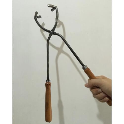 Hand Made Porttongs Potter tongs, century Potter wine, traditiona artworks open wine bottle tools Port tongs for collection