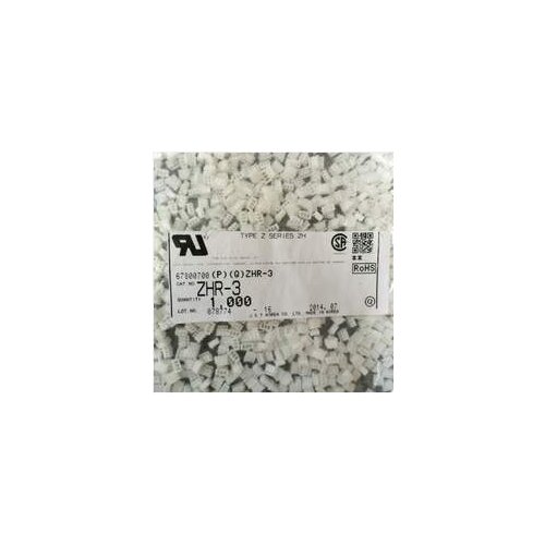 ZHR-3 CONN HOUSING ZH 3POS 1.5MM WHT Connectors terminals housings 100% new and original parts