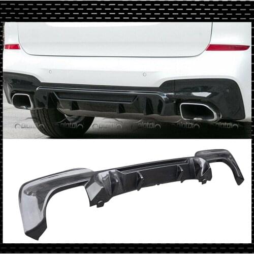 Carbon Fiber Rear Bumper Lip Spoiler For BMW X3 G01 M SPORT Rear Diffuser Bottom Lip MP Style Car Styling