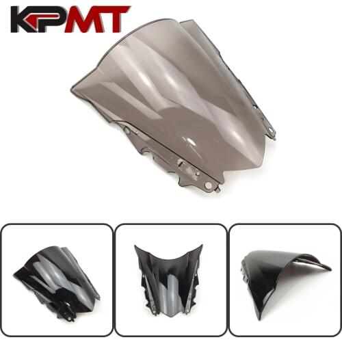 Motorcycle screen Windshield Double Bubble YZF-R3 YZF-R25 For Yamaha YZF R25 R3 2013 2014 2015 2016 2017 2018 2019 WindScreen