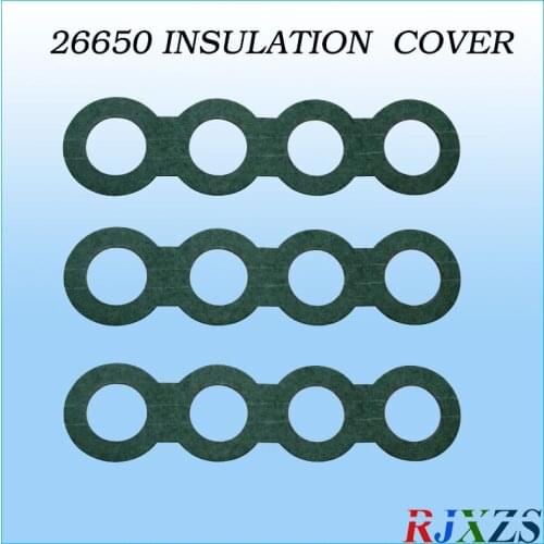 10pcs/alot 26650 insulating cover 4 cells battery protection pad