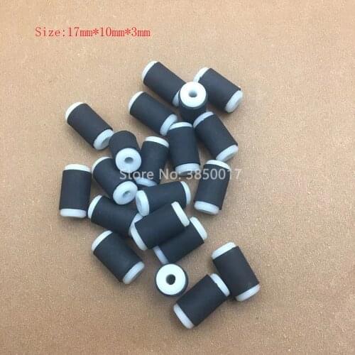 24PCS Allwin Human Myjet Yaselan Taimes Titan-jet Xuli Xuli Dika pinch roller for Konica 512 printhead rubber roller 17mm