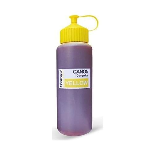 5 or 6 Cartridges Canon compatible 500 ml CLI-526Y Yellow Ink 86515521