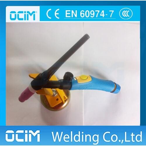 5PCS WP17FV SR-17FV Tig Welding Torch Body Air Cooled Torch Blue Handle