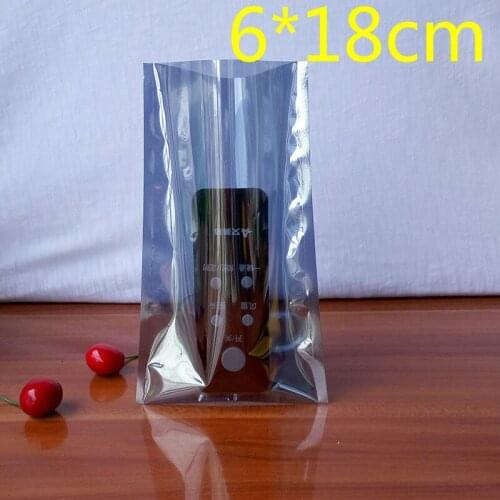 6*18cm Anti Static Shielding Storage Bags ESD Anti-Static Pack Bag Open Top Antistatic Package Bag