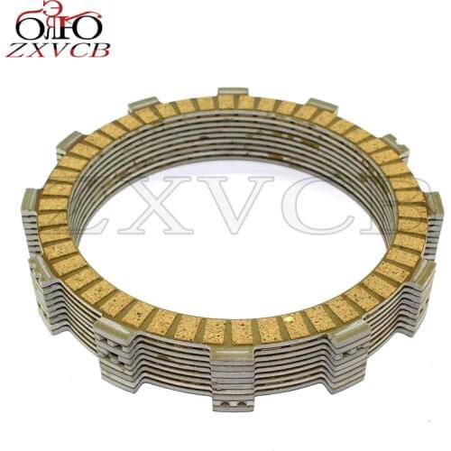 9PCS FOR YAMAHA YZ426F 2000 WR450F 2004 YZ450F 2003-2006 FJ09 2015 2016 engine cylinder clutch plates Parts