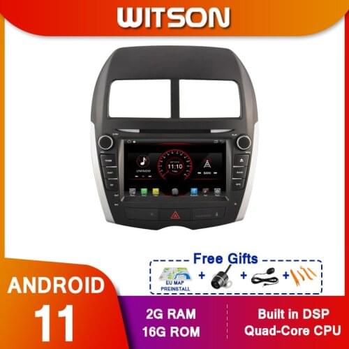 WITSON Car Multimedia Player Stereo GPS DVD Radio Navigation Android Screen Android 10 For MITSUBISHI ASX