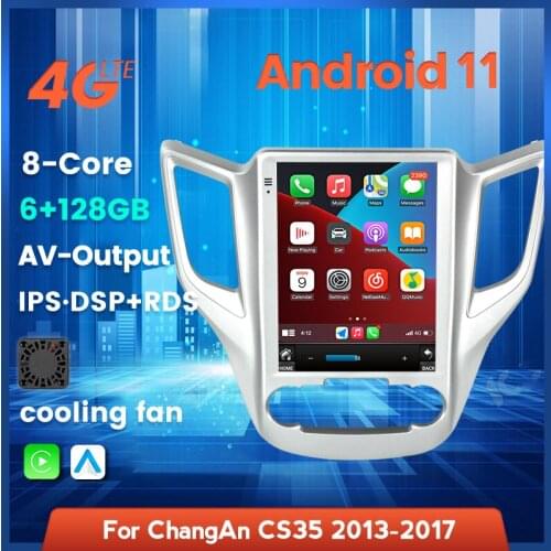 Android11 9.7inch 8-Core HD Tesla Style Screen Car Radio Stereo Receiver For ChangAn CS35 2013-2017 Video Player Multimedia 4G