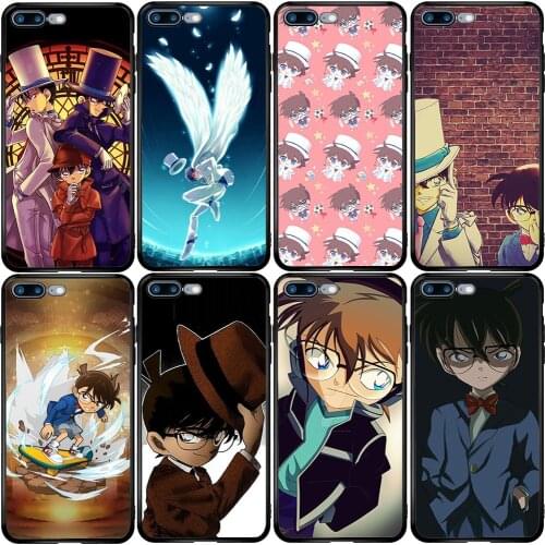 Phone Case for Xiaomi Redmi Note 9A 8 8T 7 6 7A 6A 5A 5 A1 A2 A3 Pro Max Plus Lite Detective Conan