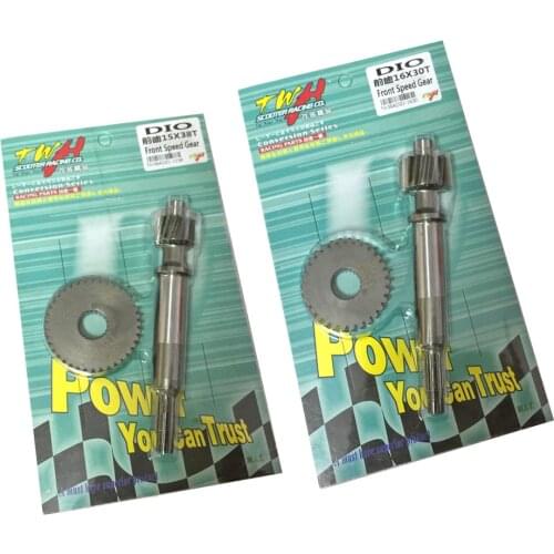 Performance Racing Transmission Gear Set Front speed gear 15x38T 16x30T for honda DIO ZX 50 AF18 AF28 AF34 AF35 Scooter