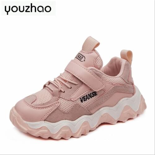 Sneakers for girls new spring childrens shoes for boys hot style sports shoes casual versatile sneakers