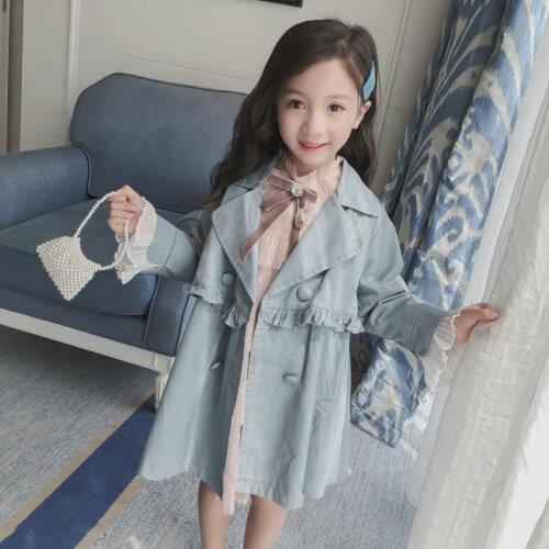 New Spring Autumn Long Sleeve Jacket For Girls 2021 New Brand Windbreaker Girls Children Teenage Kids Clothes 4 6 8 10 12 13