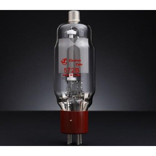 New 2pcs Shuguang 572B Black/Red Base Matched PairAmplifier HIFI Audio Vacuum Tubes Repalce Psvane Mullard JJ Tung-Sol EH