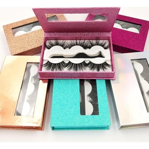 NEW 3pair Eyelashes 25mm Lashes 3D Mink Lashes 27mm Lashes Strip Lashes Handmade 100% cruelty-free False Eyelashes Makeup