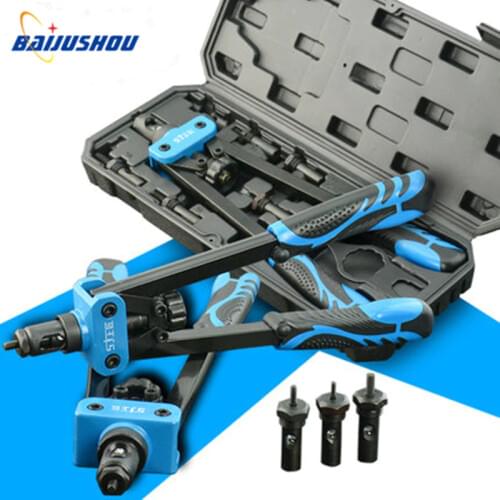 New 14" Rivet Nut Gun 360mm Manual Riveter Nail Gun M3 To M10 Hand Riveter Screw Gun