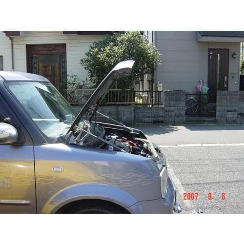 For Nissan Cube³ Cubic BGZ11/YGZ11/YGNZ11 Front Bonnet Hood Modify Gas Struts Carbon Fiber Spring Damper Lift Support Absorber