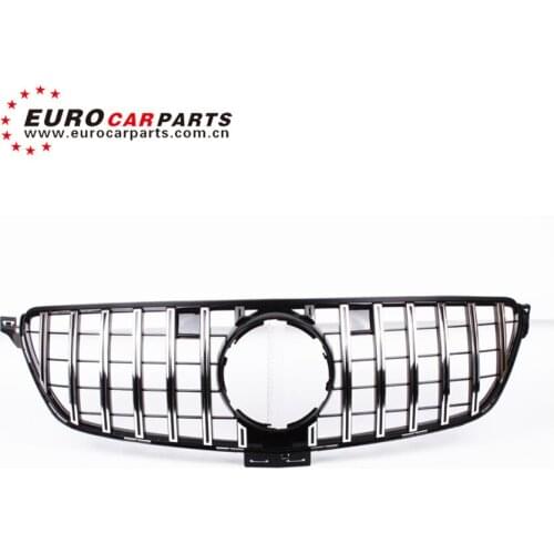 GLE class w166 W292 GLE300 GLE350 gle400 gle450 gle500 GTstyle front grill for GLE300 GLE350 gle400 gle450 gle500 auto grille