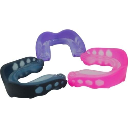 Professional Sports Mouthguard Teeth Armor to Protect Braces for Adult Soft Mouth Guard Anti-snoring Boxing Protection