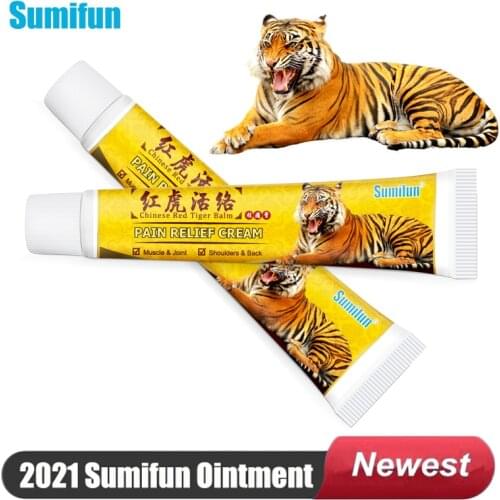 Sumifun 1pcs Tiger Balm Pain Relief Ointment 20g Rheumatoid Arthritis Treatment Joint Back Effective Analgesic Cream