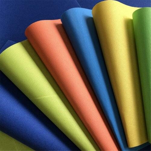 Oxford Cloth Fabric 600D PU Oxford Cloth Encryption Polyester Cloth PU Luggage Fabric Tent Fabric