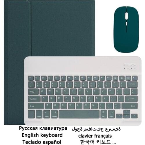 Fabric Cover for Huawei MatePad Pro 2021 Case Keyboard Russian Spanish Korean Keyboard Cover for MatePad Pro 12.6'' WGR-W09/W19