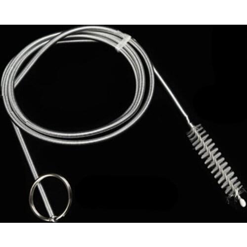 Beer Silicone Pipe Cleaner Air Pump Hose Tube Spiral Brush 150cm Filter Suit For 8-10 MM
